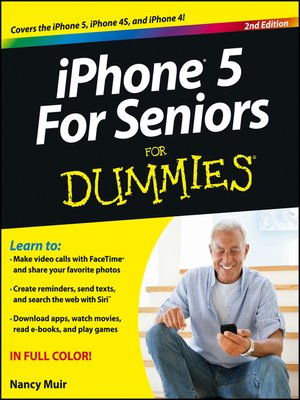 cover image of iPhone 5 For Seniors For Dummies